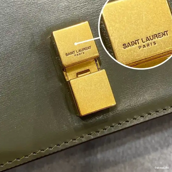 SATCHEL LOULOU YSL LEATHER IN CARRE SMOOTH 0620